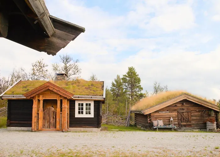 Nydelig Hyttetun Pa Torpoasen